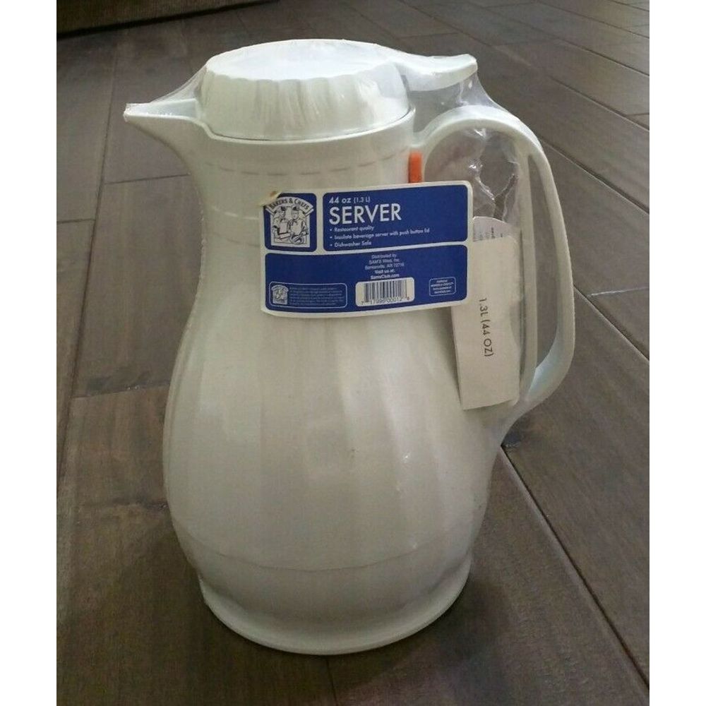 BAKERS & CHEFS Beverage Server Dispenser Carafe